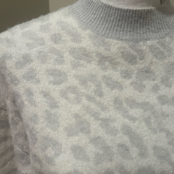 Rails Lana Sweater in Ivory Grey Mixed Animal Size XS - Picture 8 of 10
